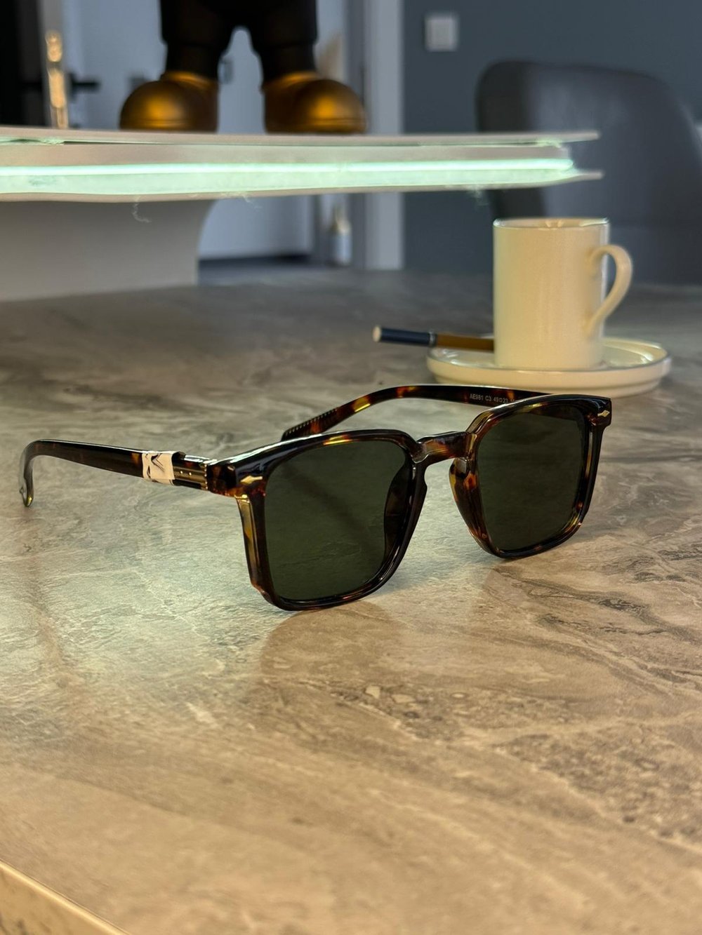 Vintage Havana Premium Güneş Gözlüğü