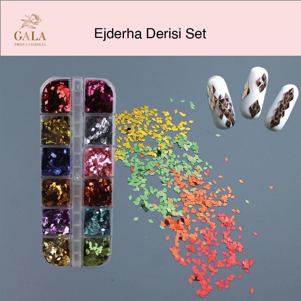 EJDERHA DERİSİ SET 12 Lİ
