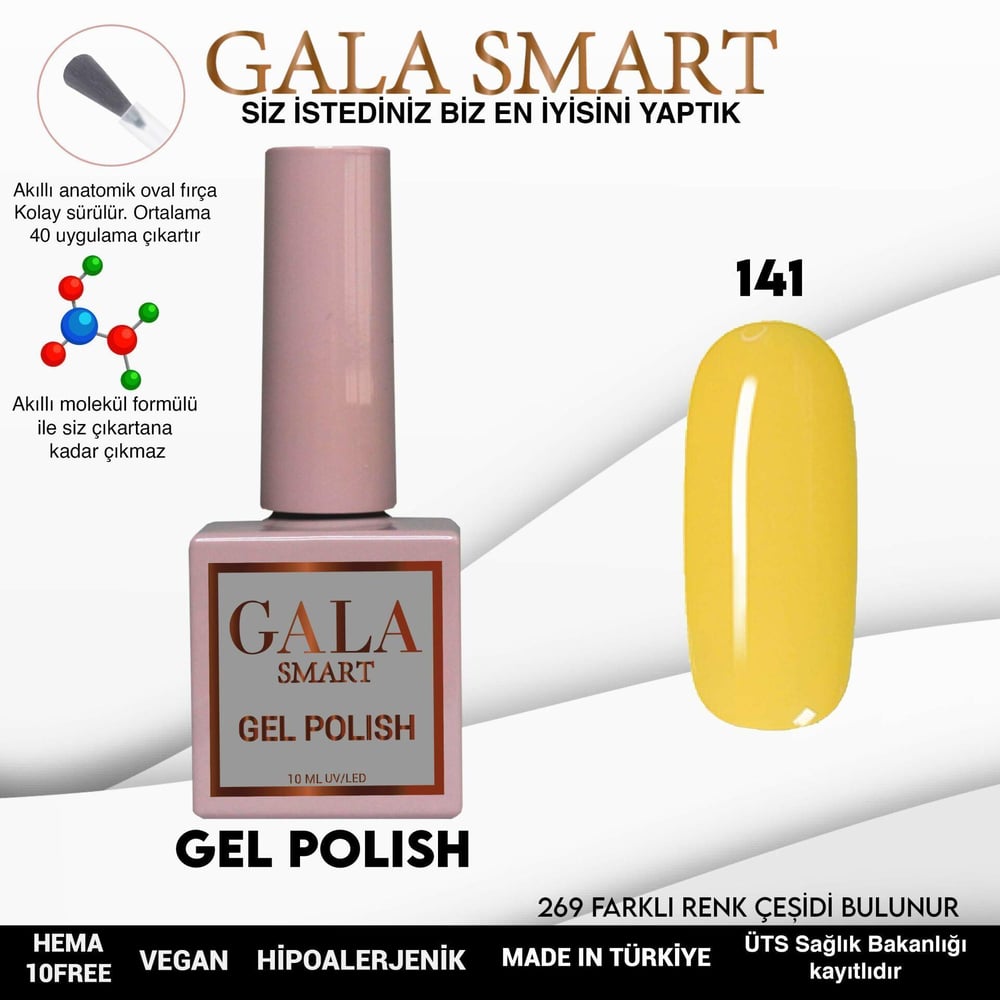GALA SMART CLASSİC KALICI OJE 10 mle NO:141