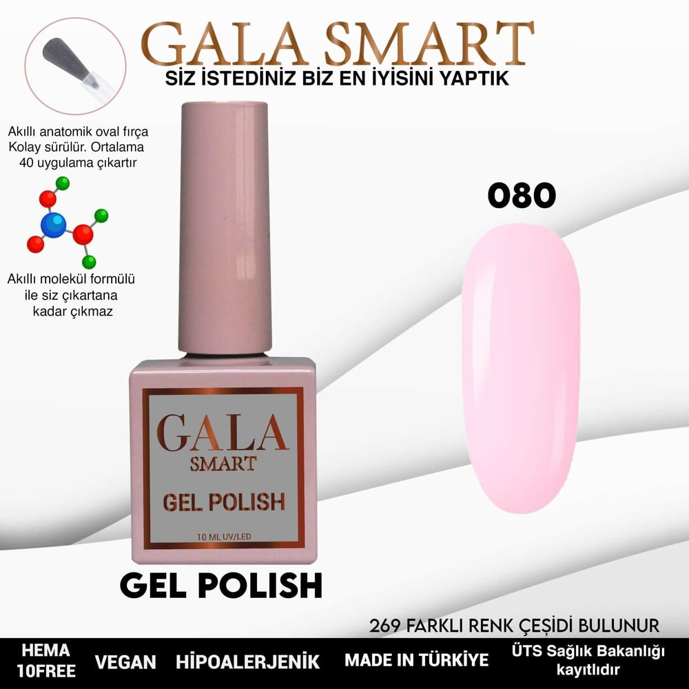 GALA SMART CLASSİC KALICI OJE 10 mle NO:080