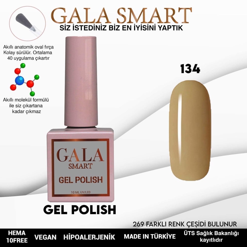 GALA SMART CLASSİC KALICI OJE 10 mle NO:134