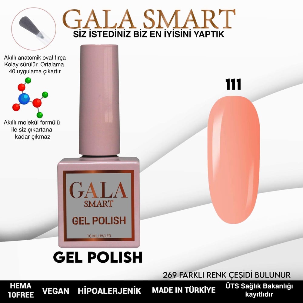 GALA SMART CLASSİC KALICI OJE 10 mle NO:111