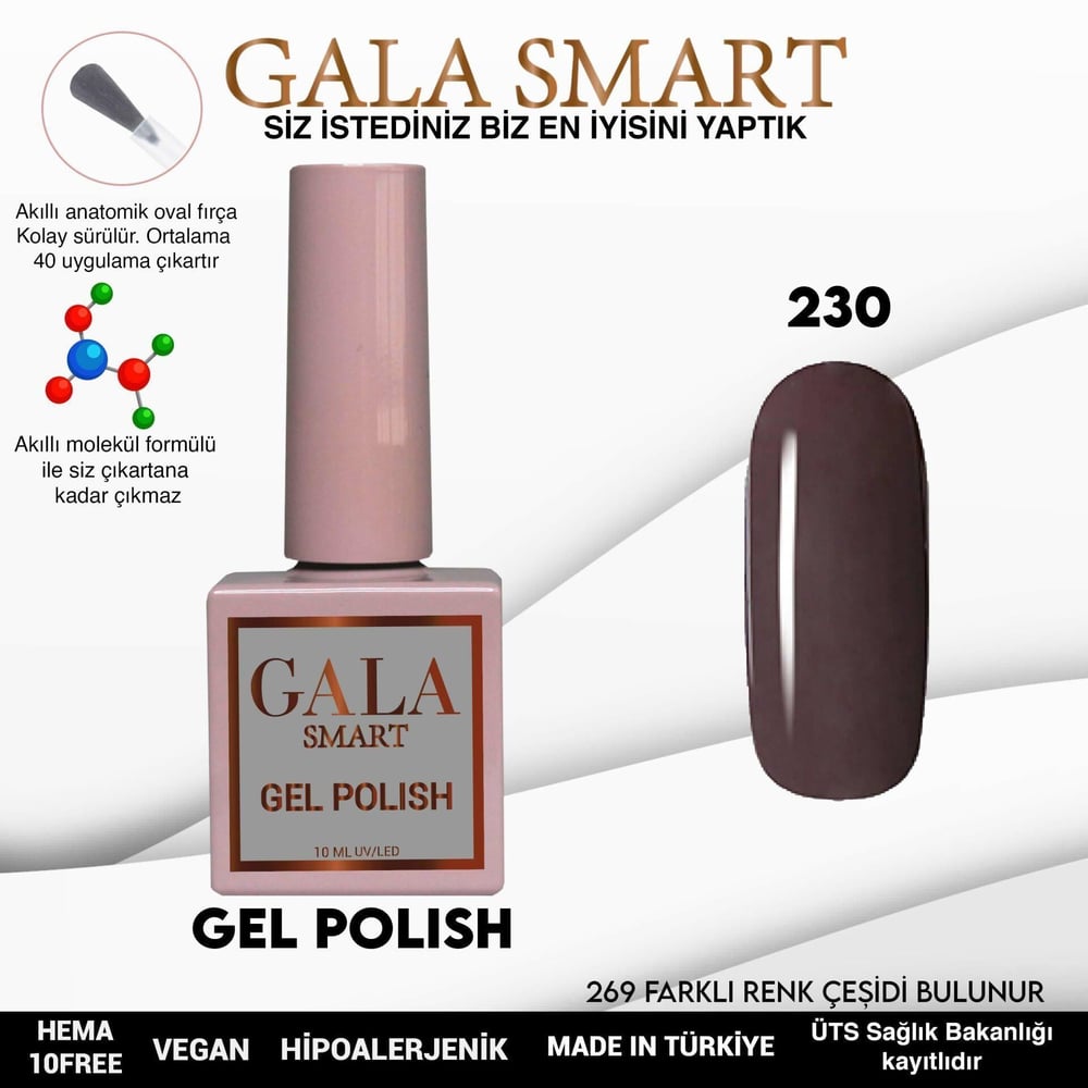 GALA SMART CLASSİC KALICI OJE 10 mle NO:230