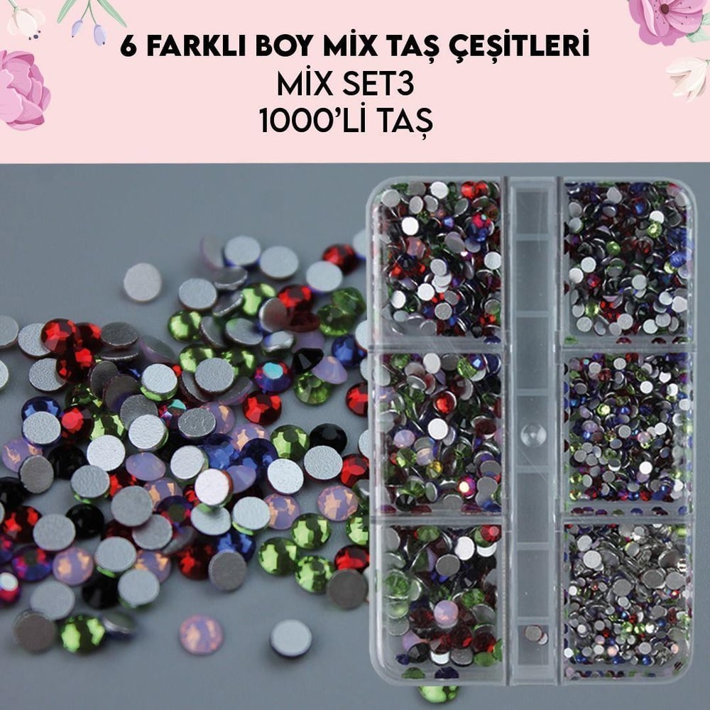 MİX SET 3 TAŞ 1000 Lİ