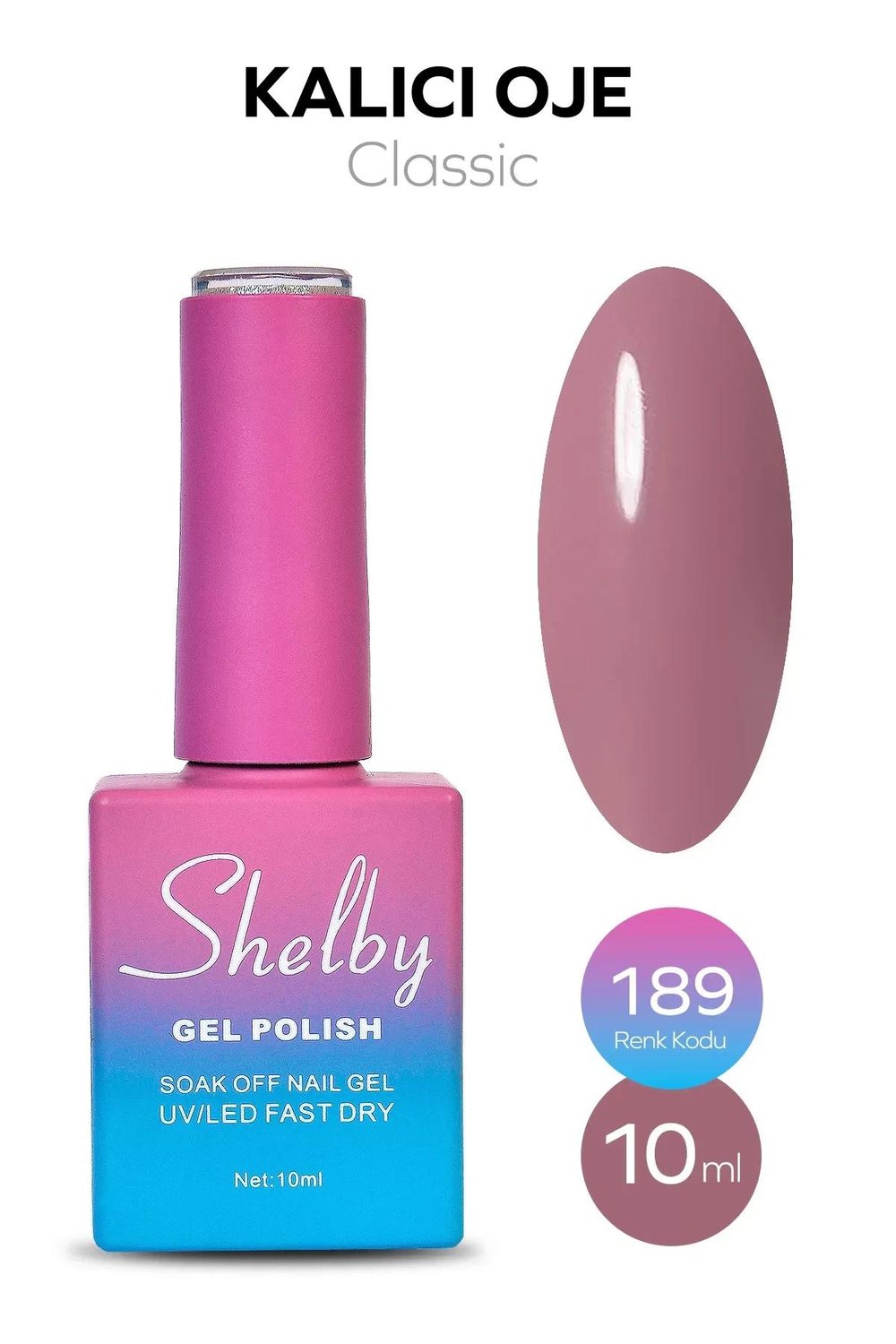 SHELBY 10 ML. A189 KALICI OJE