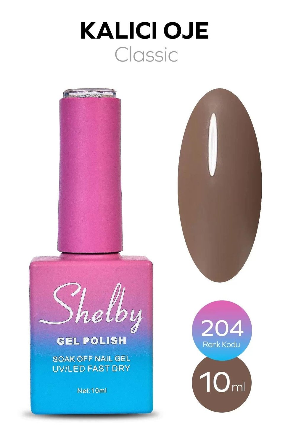 SHELBY 10 ML. A204 KALICI OJE
