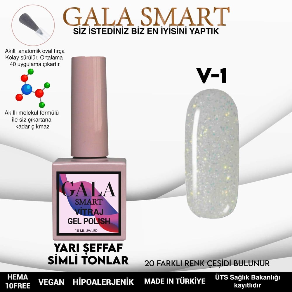 T VİTRAJ KALICI OJE 10 ml V1