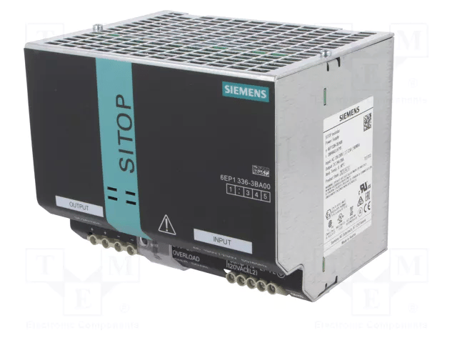 6EP1336-3BA00 20/230 V AC output: 24 V. DC/20 A  Power Supply