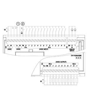 6ES7214-1AG40-0XB0 CPU 1214C, DC/DC/DC, 14DI/10DO/2AI