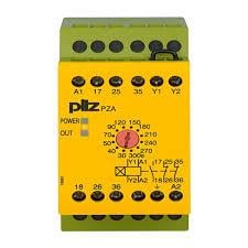 774028 PZA 600/24VDC Emniyet Rölesi – 1 N/O + 2 N/C, 60–600 sn Zaman Gecikmeli, 24V DC