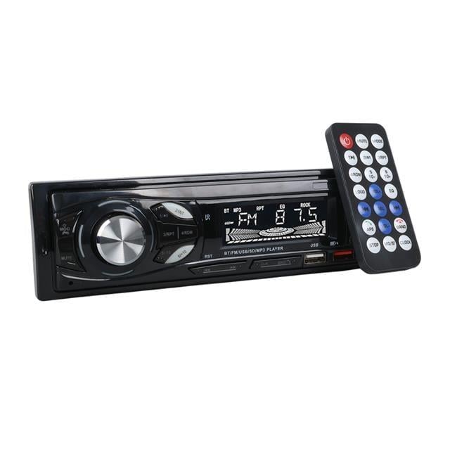 Carstar CS-107 Çift USB/SD/FM/AUX/Bluetooth Kumandalı Oto Teyp 4X60 Watt