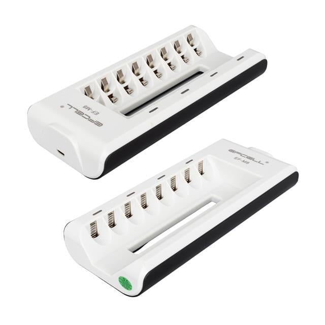 Efcell M8 AA/AAA 8li Pil Şarj Cihazı