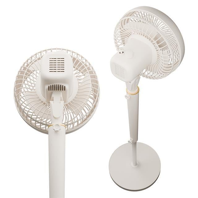 Everest Fan12 Dynabreeze 9 70 Watt 3 Hız Kademeli 2000RPM Çift Motorlu Vantilatör Krem Gold