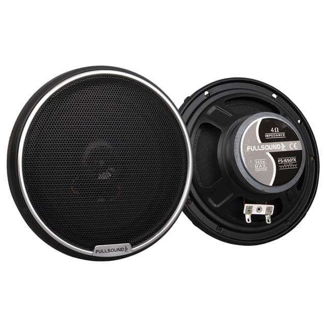 Fullsound FS-1650TK 16 CM 6 200 Watt Tweeterlı Kapaklı Oto Hoparlör (2li Takım)