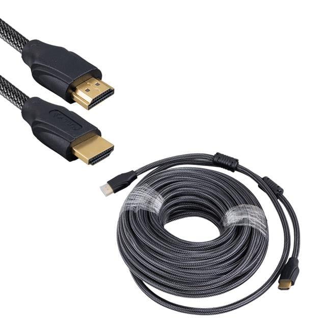 Fully G-507D 10 Metre Örgülü Gold Uçlu HDMI Kablo