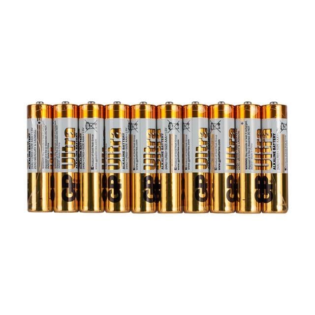GP Ultra Alkaline AAA LR03 İnce Kalem Pil 40lı Paket (G-Tech)