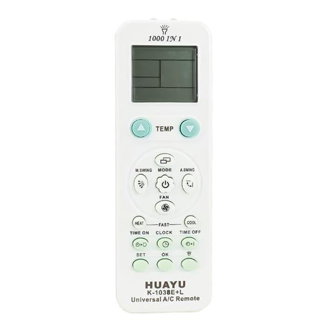 Huayu K-1038E+L  1000in1 Universal AC Akıllı Klima Kumandası
