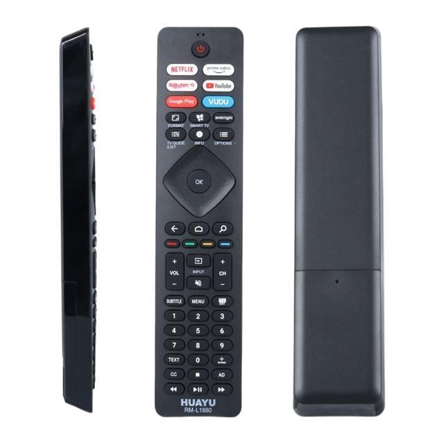 Huayu RM-L1880 Philips Netflix-Prime Video-Rakuten Tv-Google Play-Vudu-Youtube Tuşlu Led Tv Kumanda