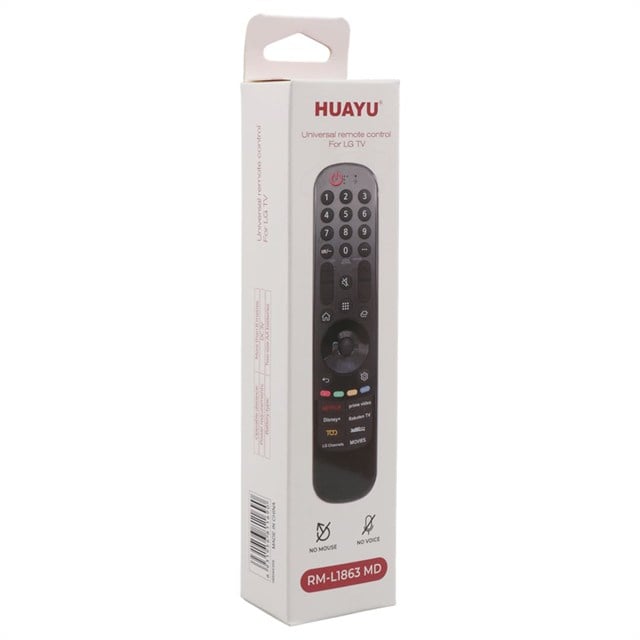 LG RM-L1863 MD Netflix Prime Video Rakuten Tod Disney+ Tuşlu LCD Led TV Kumanda Kumanda