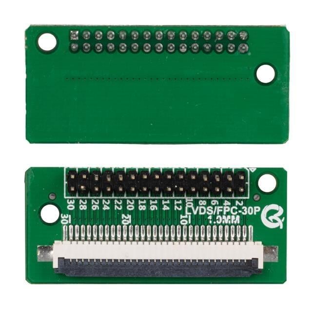 Lcd Panel Flexi Repair Lvds-Fpc-30p 1.0mm Hd Fpc Input 30p Lvds Turn Pin QK0823B