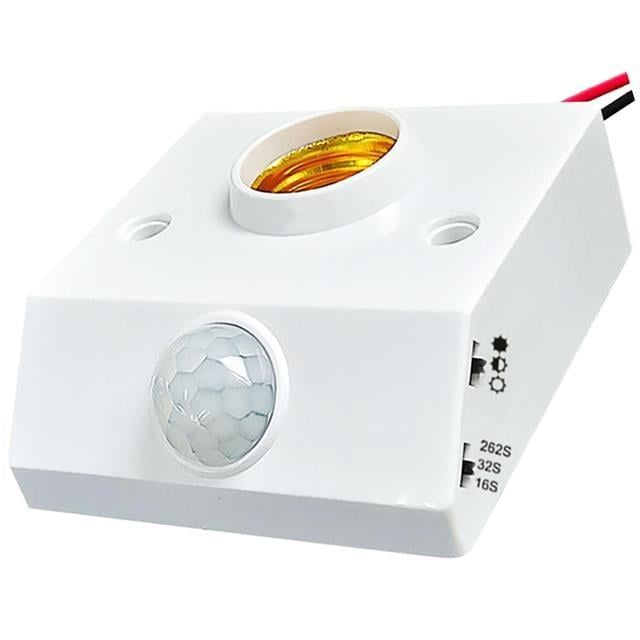 Ledx DY-102 Abs 360 PIR Hareket Sensörlü E27 Duy Aparatı