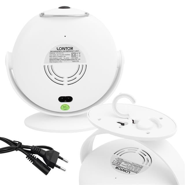 Lontor İki Kademeli 42 Smd Ledli Şarjlı Işıldak CTL-EL173