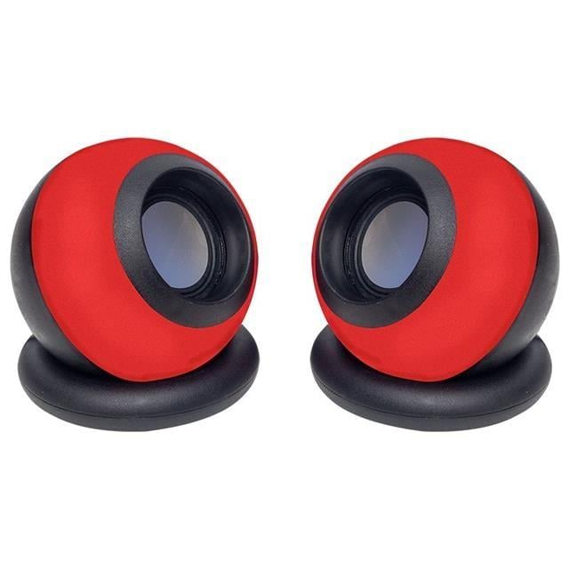 MagicVoice D-08L 1+1 USB Mini Oval Hoparlör - Speaker (2*3 Watt - 4 Ohm)