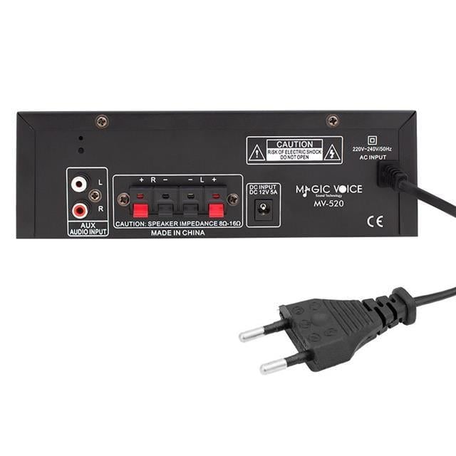 MagicVoice MV-520 Dijital Karaoke Mikser Amfi