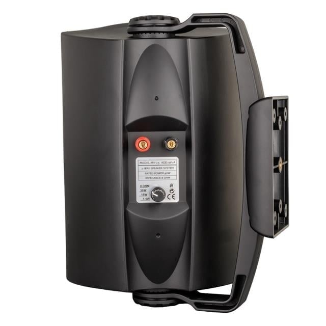 Magicvoice MV-25 16 Cm 80W 2 Yollu Siyah Sütun Hat Trafolu Hoparlör 2li Takım