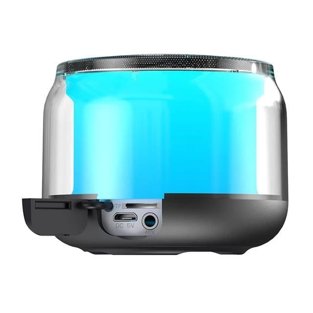 Magicvoice S-300 Şeffaf Camlı Renkli 5 Watt Taşınabilir Bluetooth Hoparlör