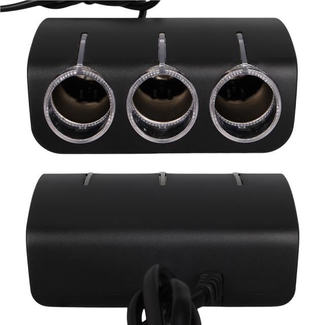 Olesson 1528 12-24V Tek USB Girişli 120W 80cm Kablolu 3LÜ Araç Çakmak Çoklayıcı