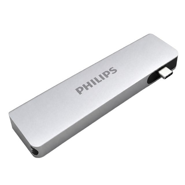 Philips SWR1604P/93 USB-C to 4 Port USB 3.0 Ultra İnce Alüminyum Hub Çoklayıcı