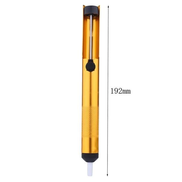 PowerMaster ZD-192 Yüksek Emişli Lehim Temizleme Pompası Alüminyum Metal (192mm)
