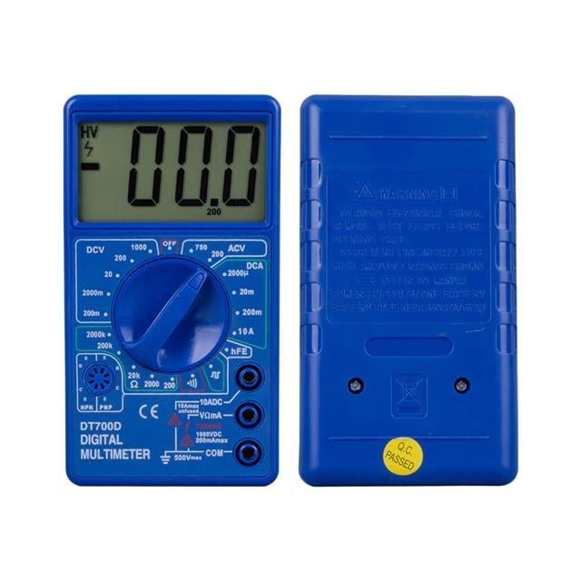 PowerMaster DT700D Jumbo Display Dijital Multimetre Ölçü Aleti