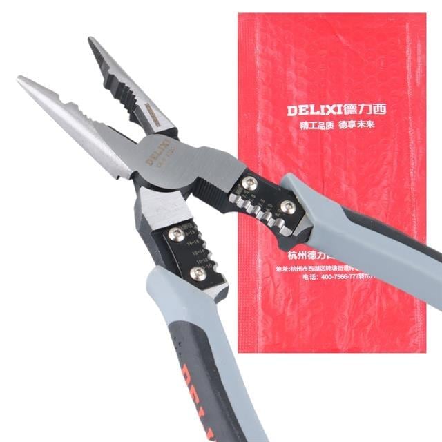 PowerMaster Karga Burun - Terminal Sıkıştırma - Kablo Soyacı Pensesi (4IN1 Fonksiyonlu)