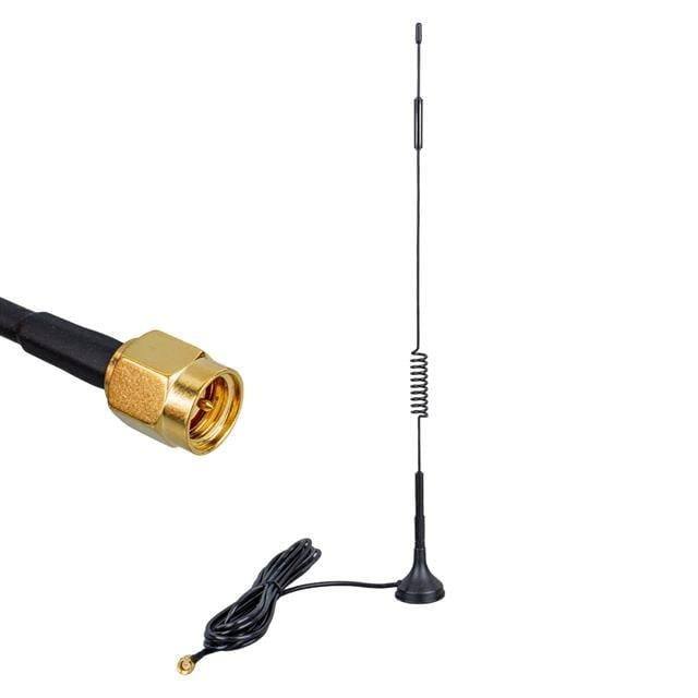 PowerMaster PM-19638 4G/LTE 5dBi Yaylı Modem Router Wifi Adaptör Anteni (3 Metre Kablo - 30 Cm Uzunluk)