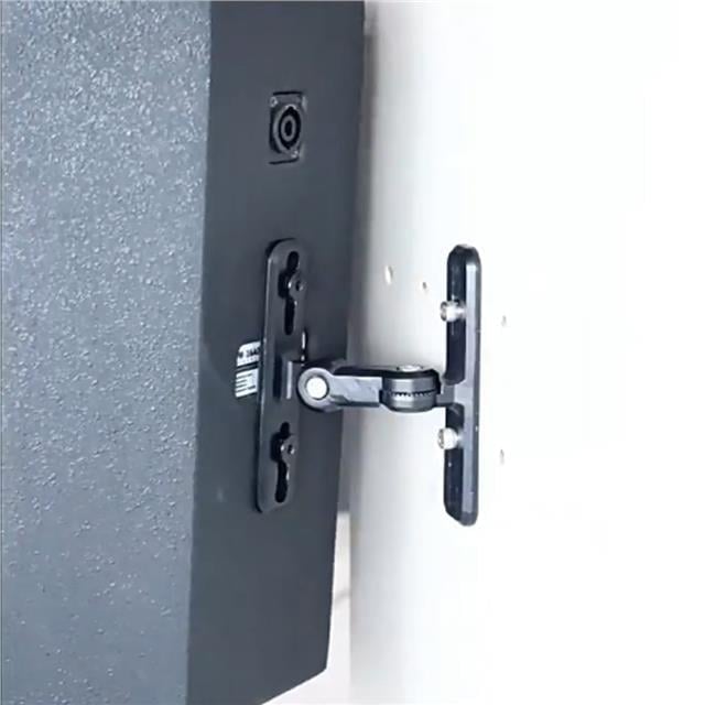 PowerMaster GU15 Sütun Duvar Hoparlör Tutucu 20kg Taşıma Kapasiteli Çelik Malzeme (2li Paket)