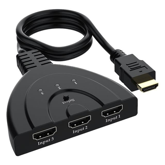Powermaster PM-17229 3 Giriş 1 Çıkış HDMI Switcher Toplayıcı Kablo
