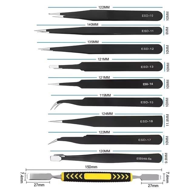 Powermaster PM-28655 Telefon Tablet 10in1 Tamir Cımbız Seti