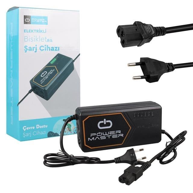 Powermaster PM-31122 36 Volt 20 Amper Elektrikli Bisiklet Şarj Cihazı