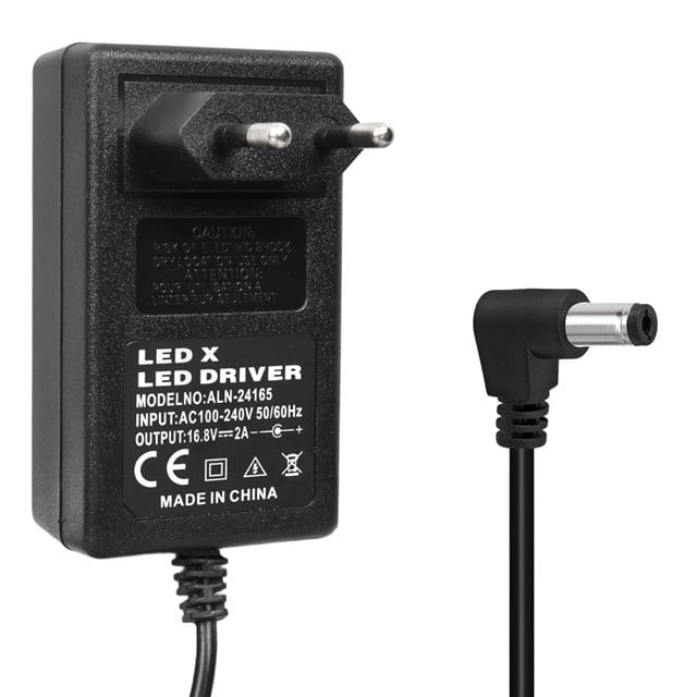 Powermaster PM-5284 16.8 Volt - 2 Amper - 33.6 Watt 5.5*2.5 Mm L Uçlu Şarjlı Matkap Adaptörü