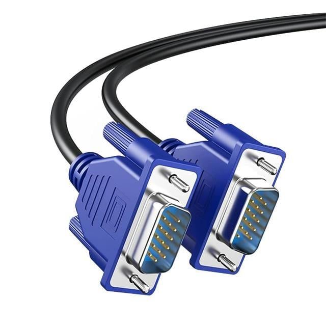 Powermaster PM-5996 Erkek-Erkek 15 Pin 1.5 Metre VGA Monitör ve Görüntü Aktarım Kablosu