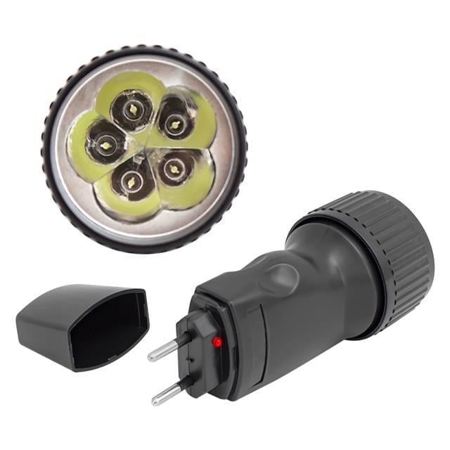 Powermaster PM-6948 Şarjlı 5 Mantar Ledli El Feneri