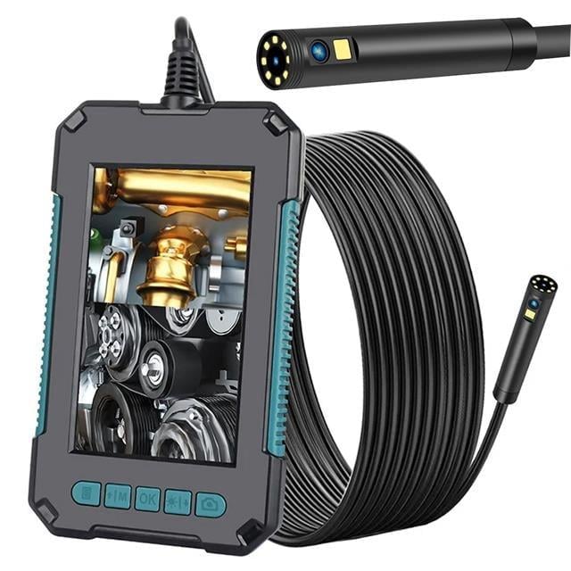 Powermaster P-40 Endüstriyel 10 Metre 8 MM Kablolu HD 1080P Endeskop Yılan Kamera