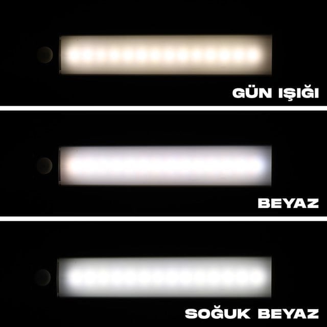 Powermaster SD-333 USBli Hareket Sensörlü 23 Cm Ledli Lamba