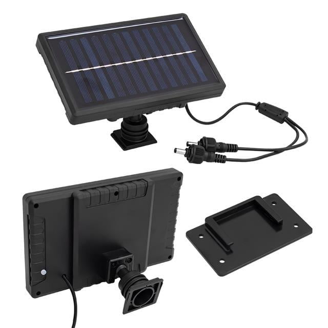 Powermaster XF-707-2 Kumandalı Solar Panelli 2 Power Ledli Çiftli Projektör Lambası XF-707-2