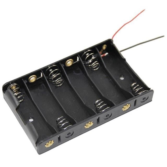 Powermaster Yan Yana 6lı AA Pil Yuvası (IC-234B)
