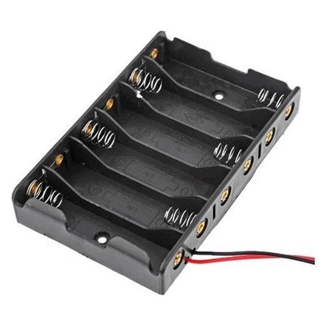 Powermaster Yan Yana 6lı AA Pil Yuvası (IC-234B)