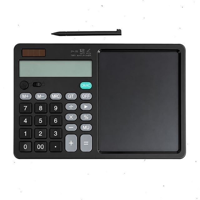 Powermaster ZH70 Dijital Not Defterli 12 Haneli Hesap Makinesi