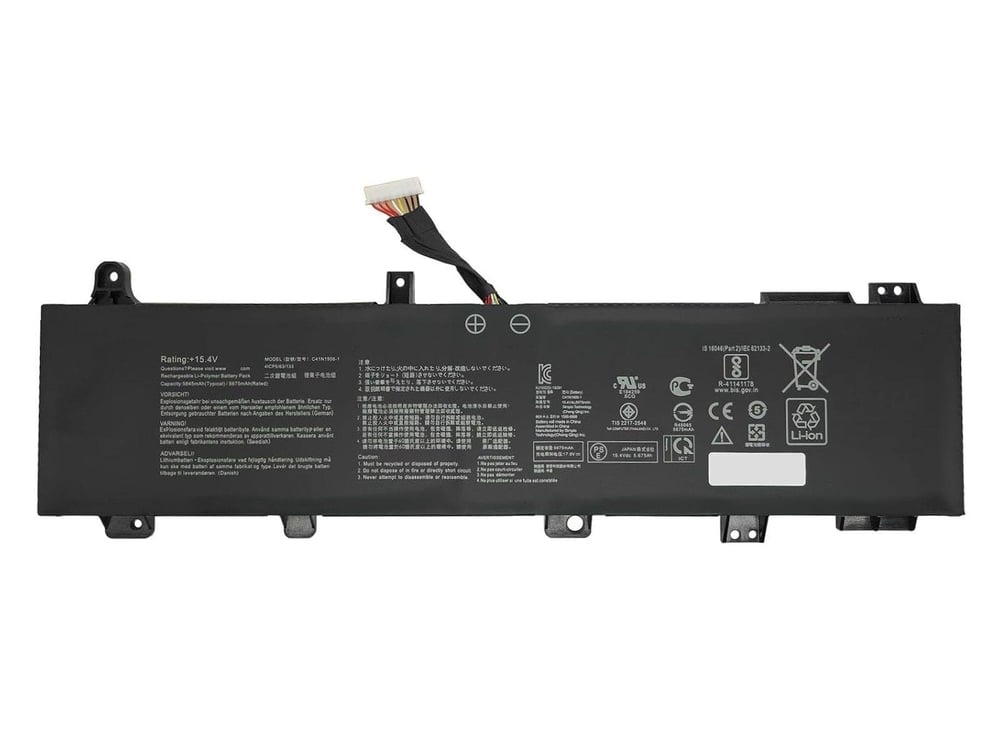 RETRO Asus C41N1906-1 Notebook Bataryası
